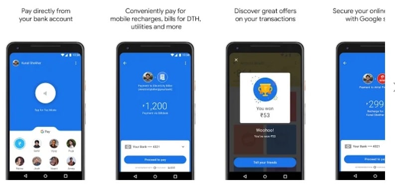 Gpay - money transfer apps